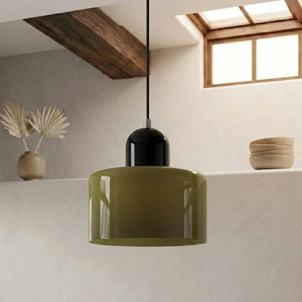Ring Pendant Lamp with Extended Halo Design