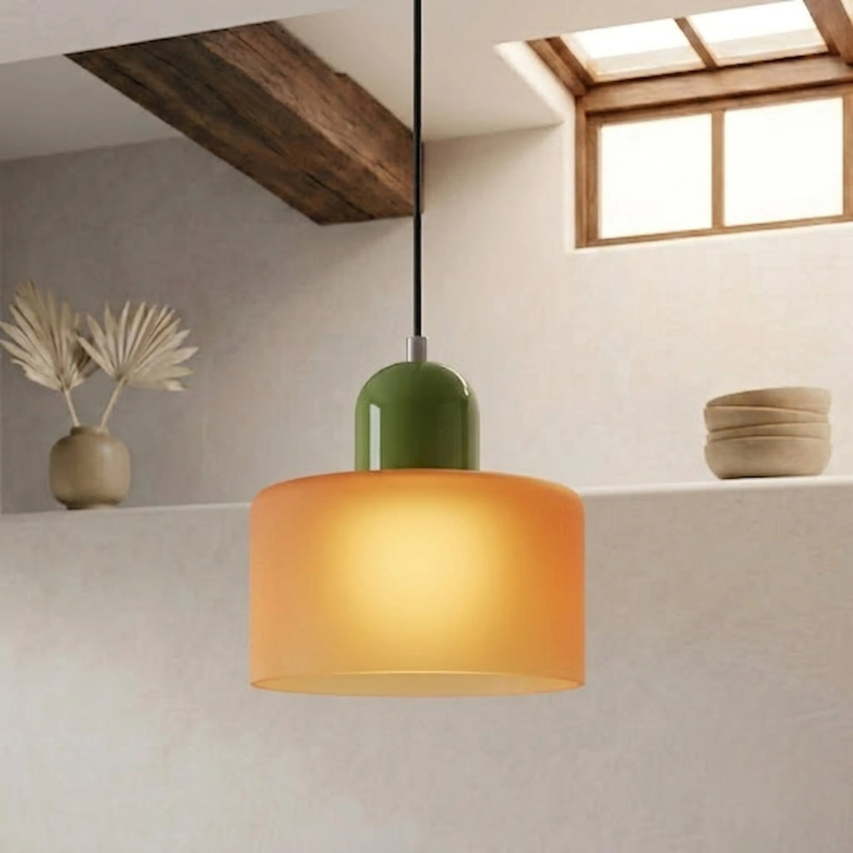 Ring Pendant Lamp with Extended Halo Design