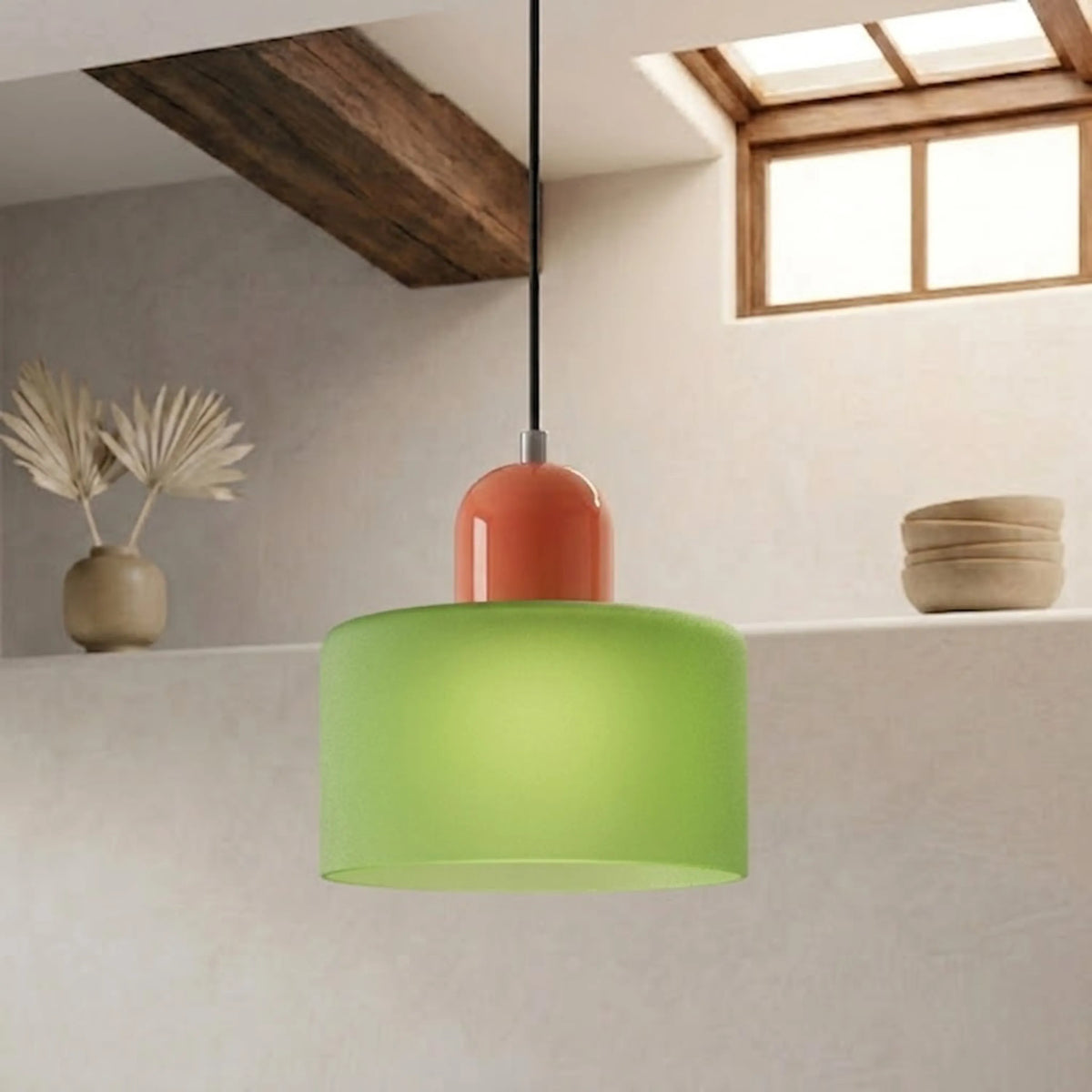 Ring Pendant Lamp with Extended Halo Design
