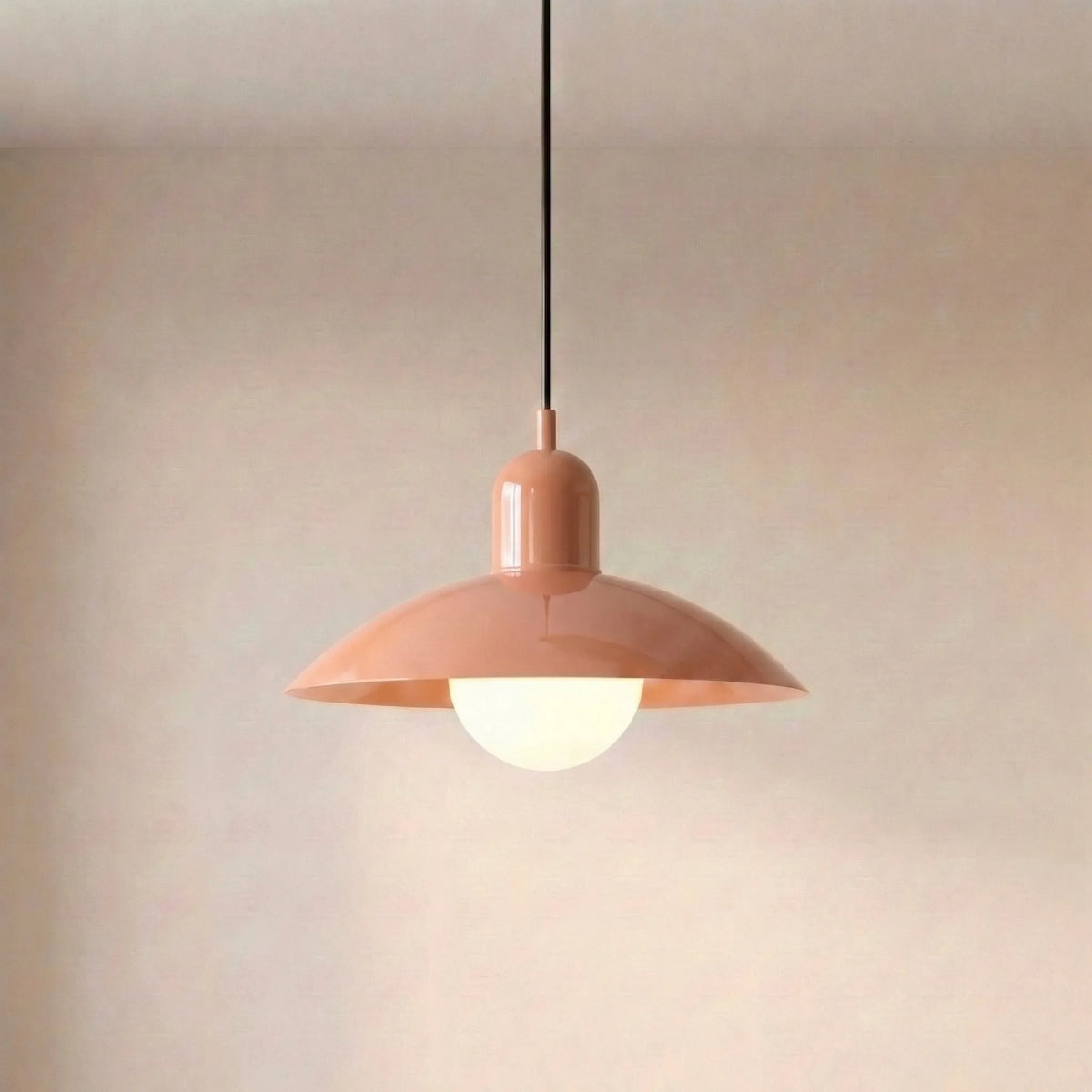 Scandinavian Macaron Pendant Light with Adjustable Cord