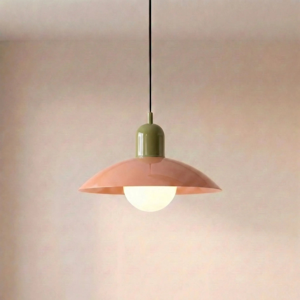 Scandinavian Macaron Pendant Light with Adjustable Cord