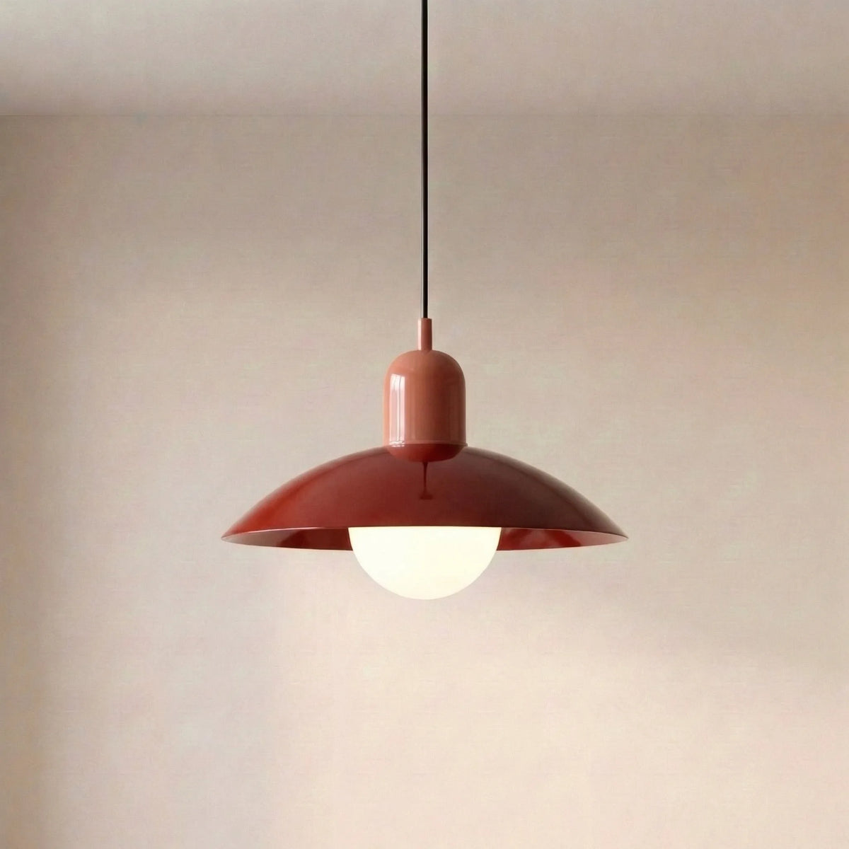 Scandinavian Macaron Pendant Light with Adjustable Cord