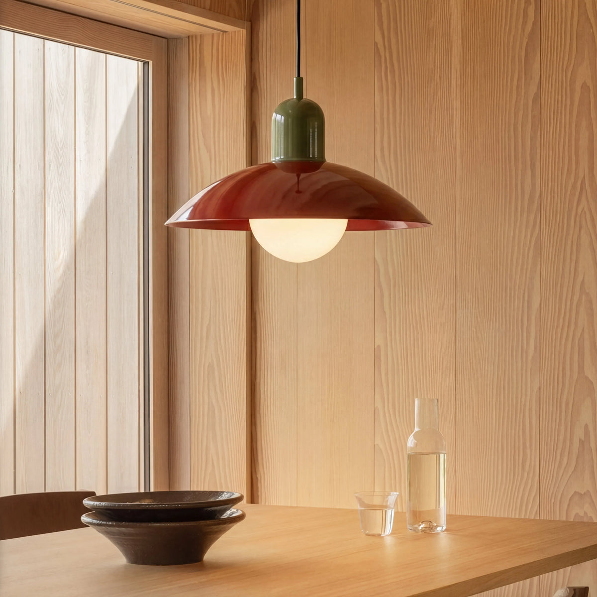 Scandinavian Macaron Pendant Light with Adjustable Cord