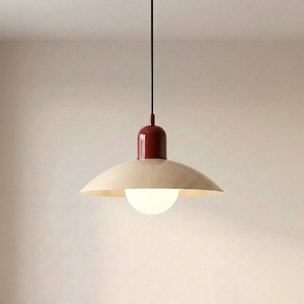 Scandinavian Macaron Pendant Light with Adjustable Cord