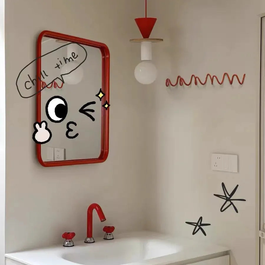 Scandinavian Metal Wall Coat Rack with 3 Hooks