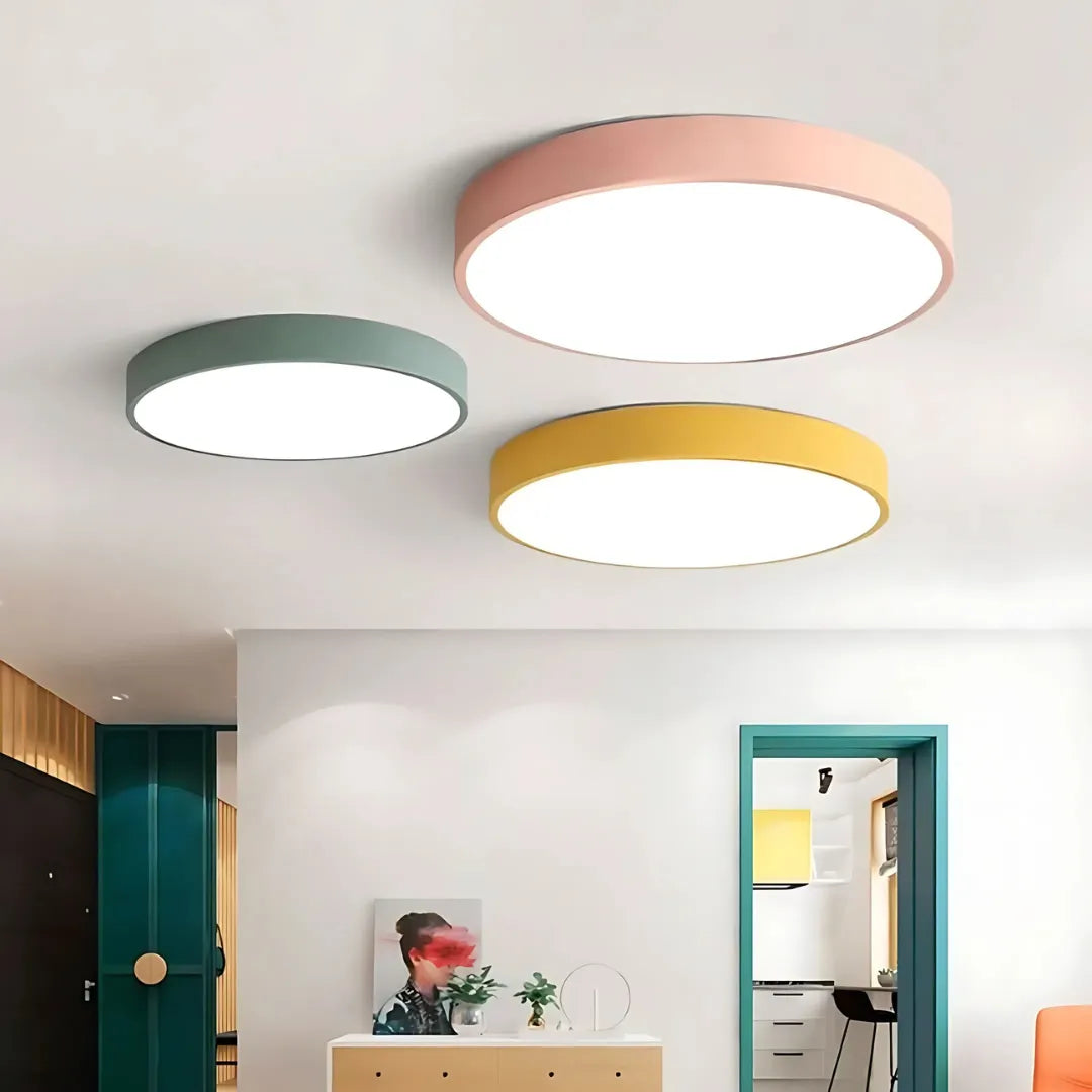 Scandinavian Wooden LED Ceiling Light