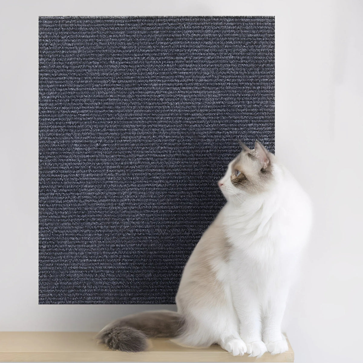 Self-Adhesive Cat Scratching Mat with Furniture Protector