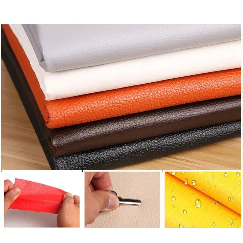Self-Adhesive Leather Repair Patch with Large Coverage