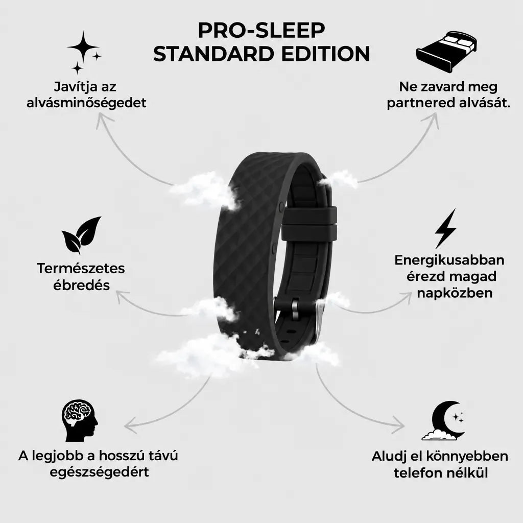 Silent Vibrating Alarm Clock with Adjustable Intensity