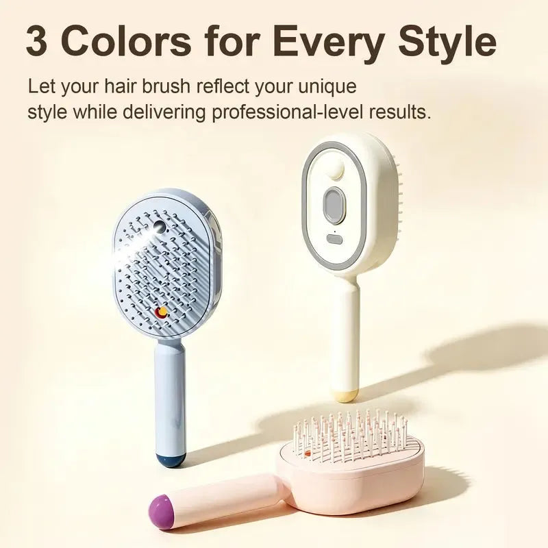 Spray Air-Cushion Massage Hair Comb with Mist Function