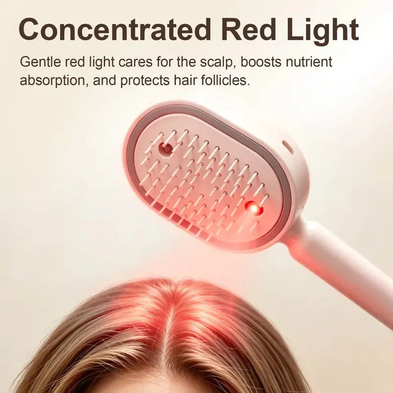 Spray Air-Cushion Massage Hair Comb with Mist Function
