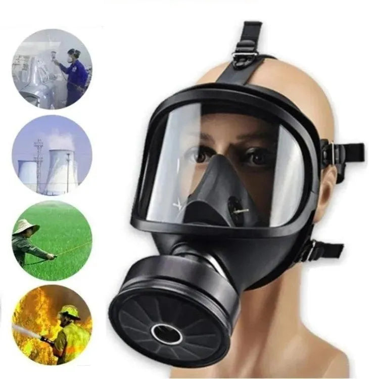 Tactical NBCR Protective Mask with Hydration System