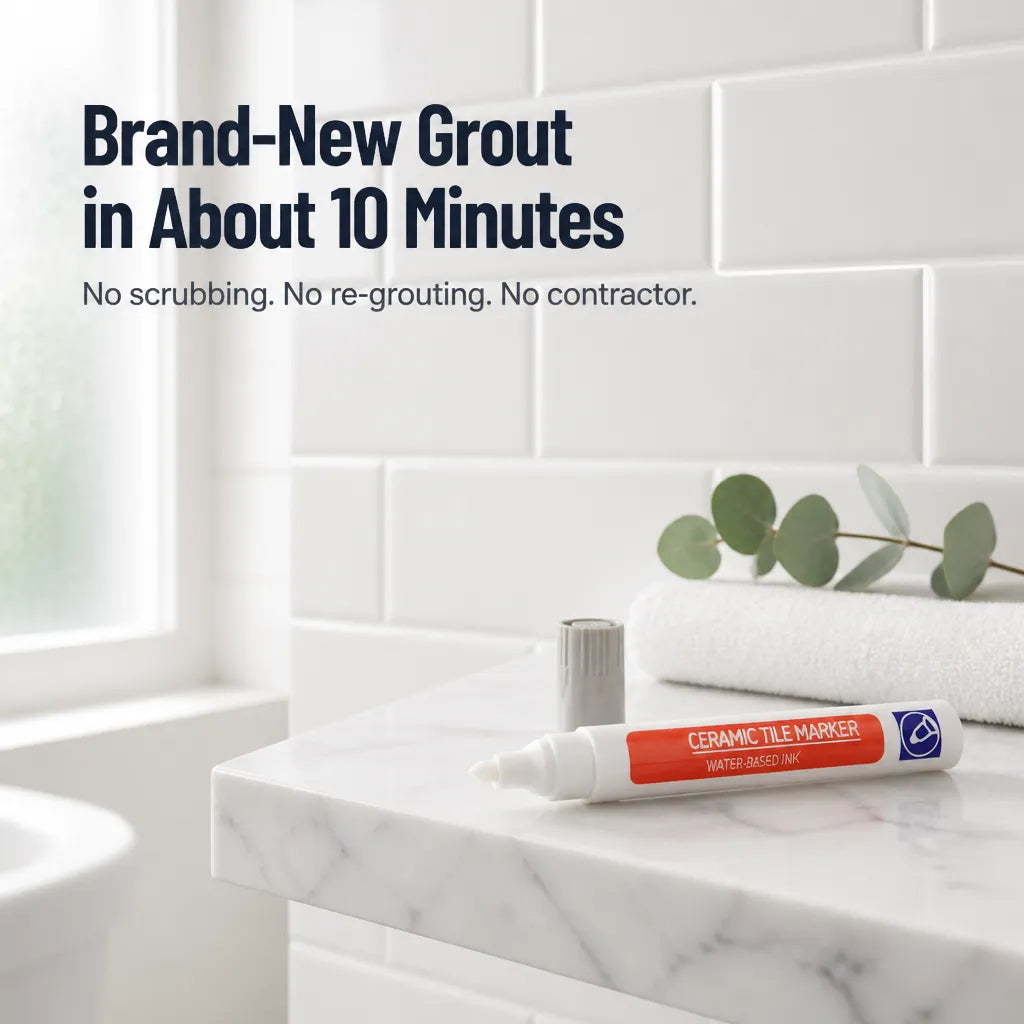 Tile Grout Repair Pen for Instant Restoration
