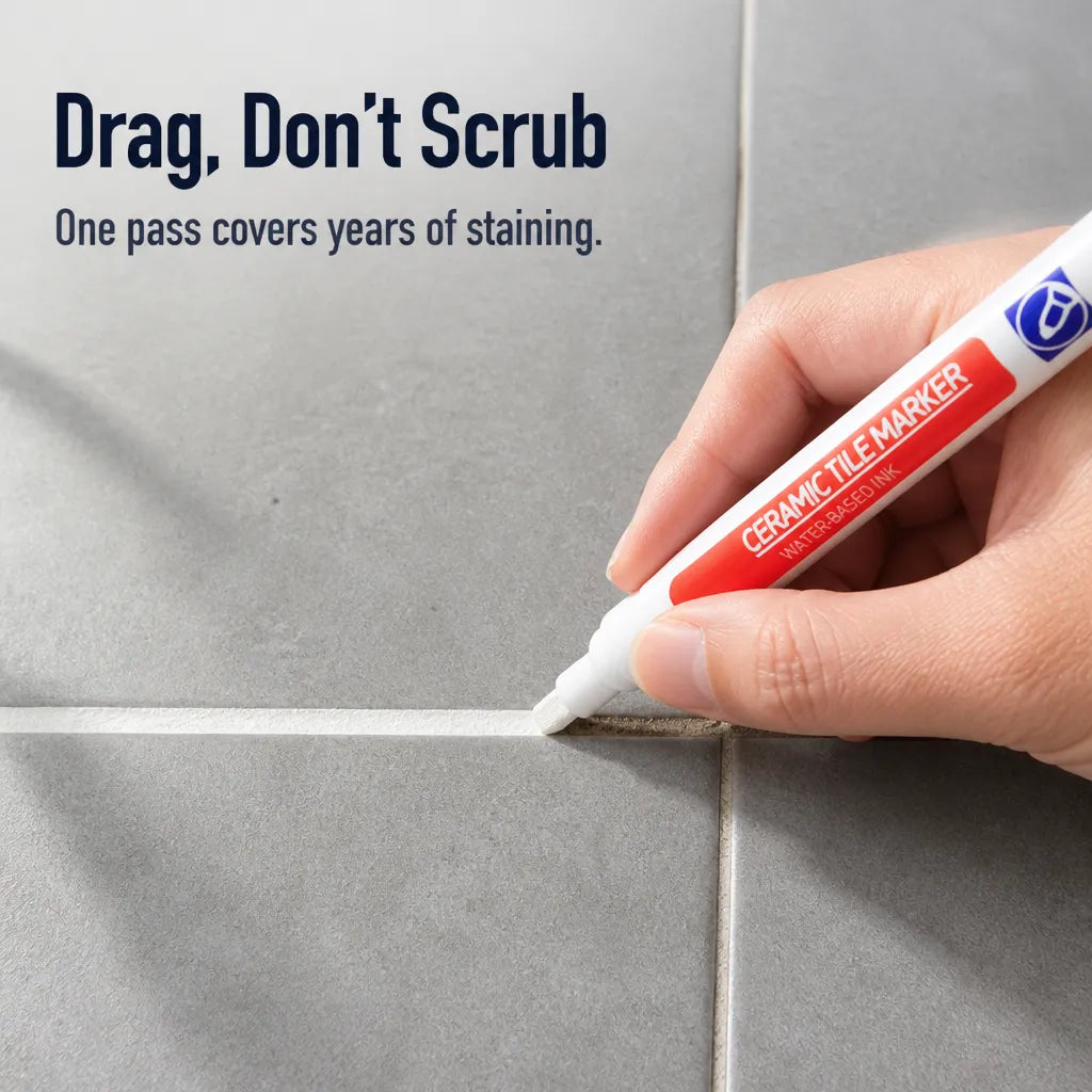 Tile Grout Repair Pen for Instant Restoration