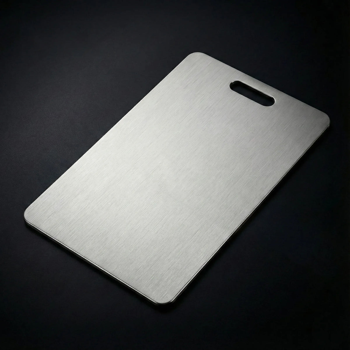 Titanium Cutting Board with Built-in Handle