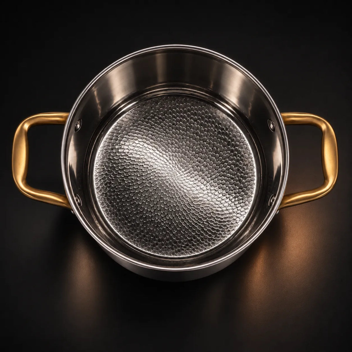 Titanium Stockpot with Lid and Chemical-Free Surface