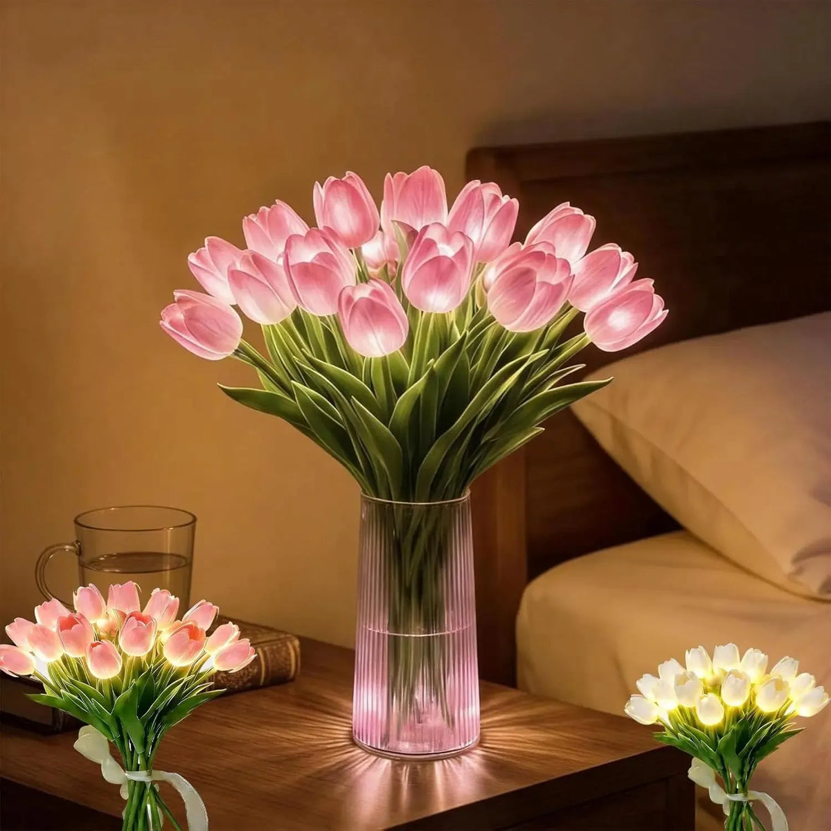 Tulip LED Flower Lamp with Ambient Light