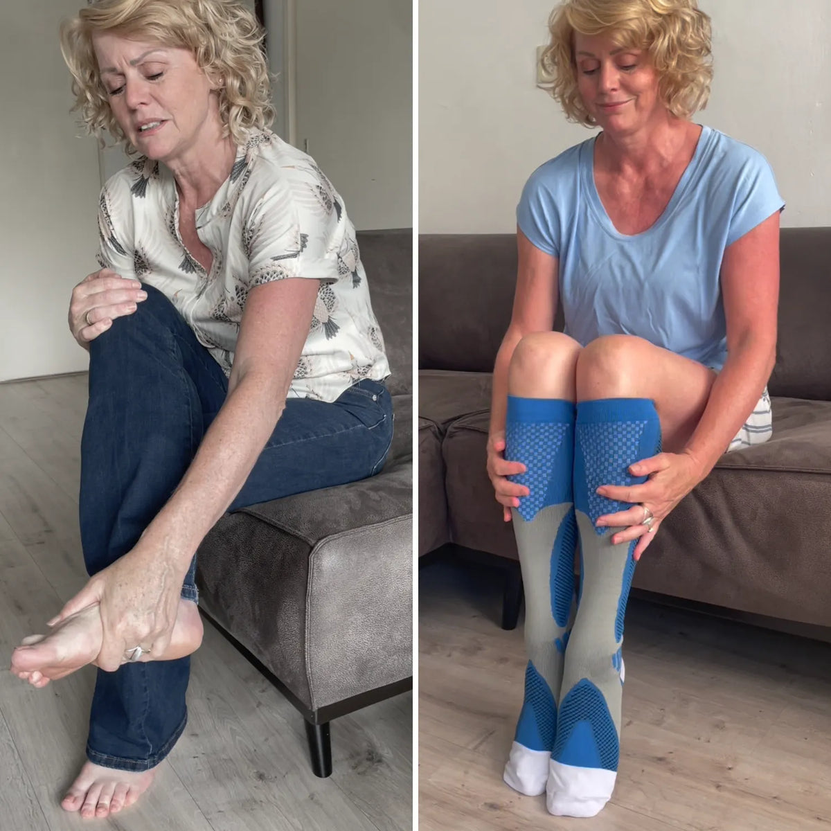 Unisex Compression Socks with Targeted Support