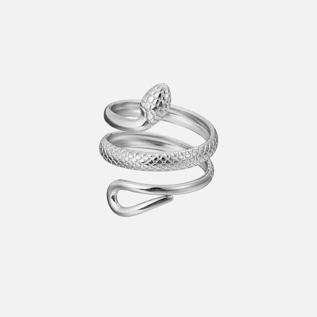 Unisex Elaborate Adjustable Snake Ring