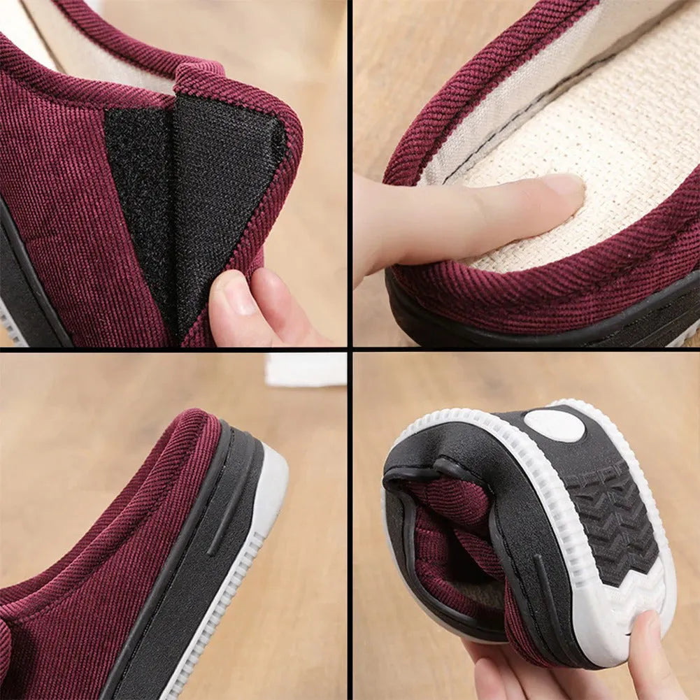 Unisex Open-Toe Slippers with Adjustable Strap