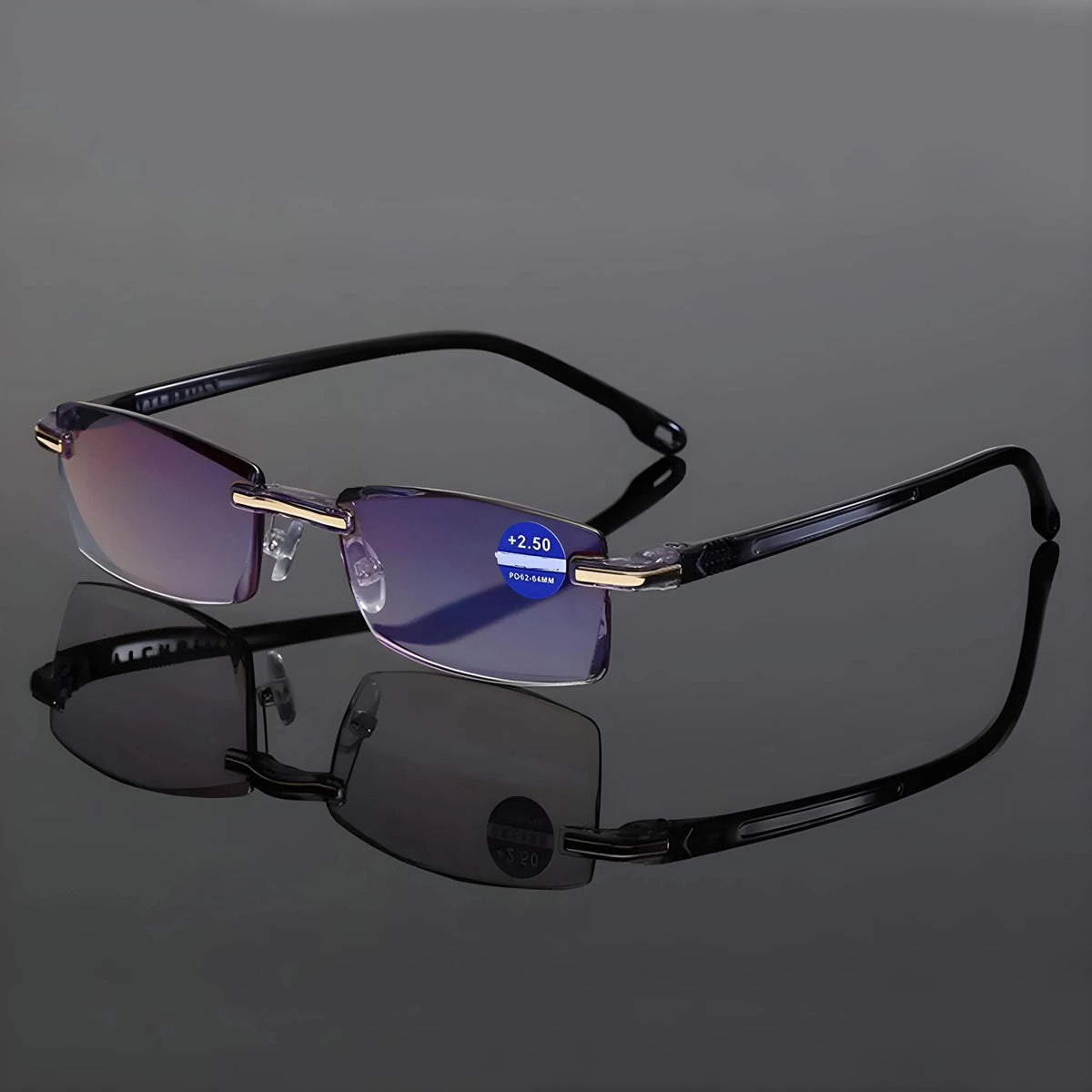 Unisex Progressive Blue Light Blocking Glasses with UV400 Protection