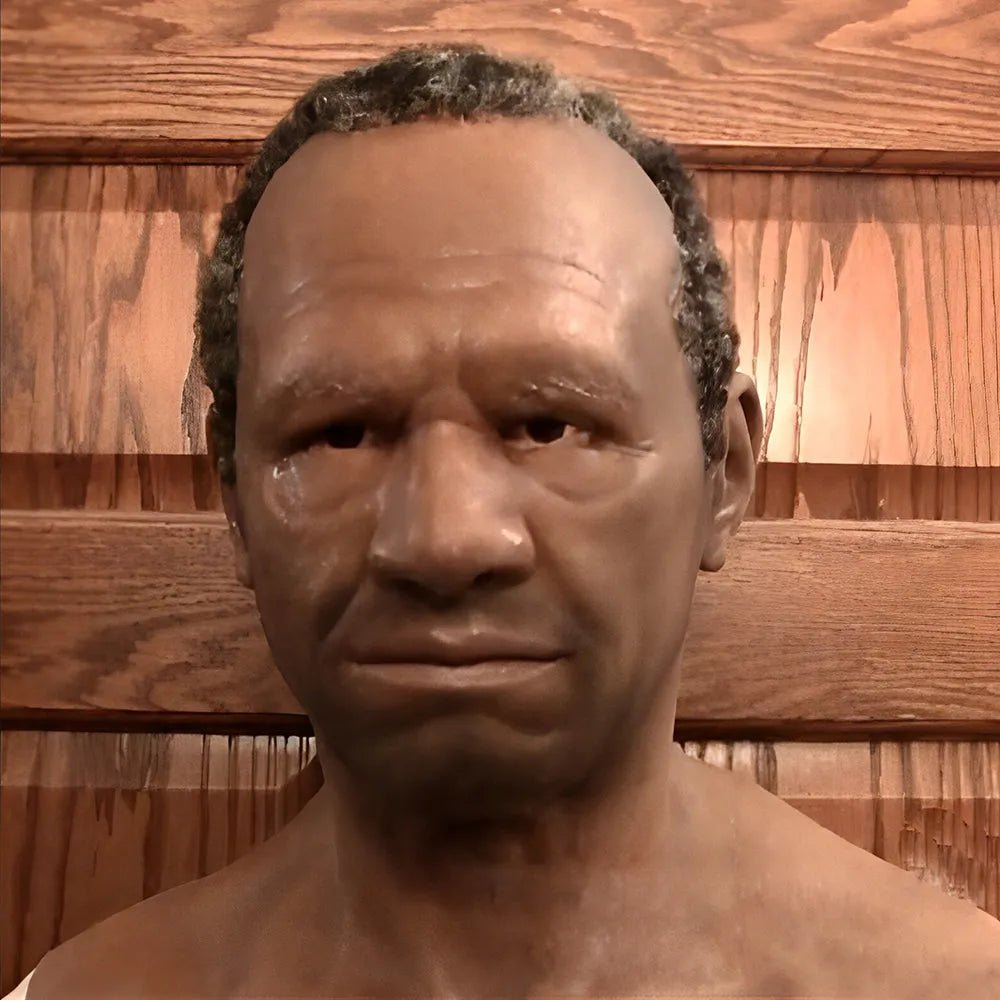 Unisex Realistic Full-Face Mask with Movable Mouth