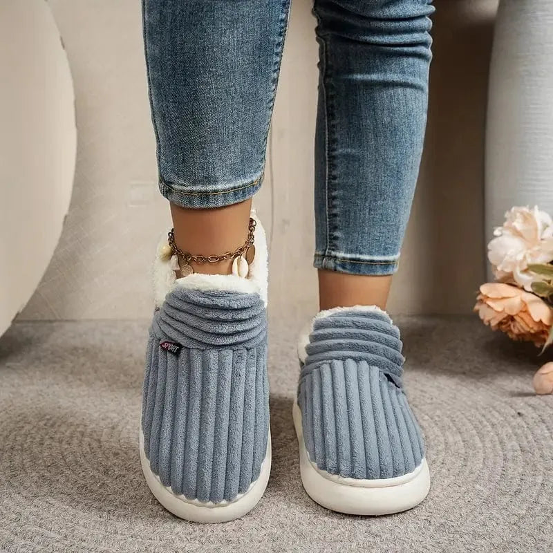 Warm Winter Slippers with Non-Slip Sole