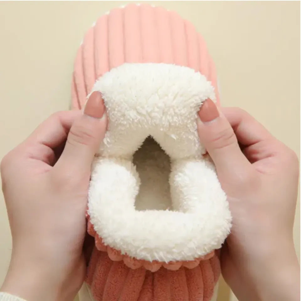 Warm Winter Slippers with Non-Slip Sole