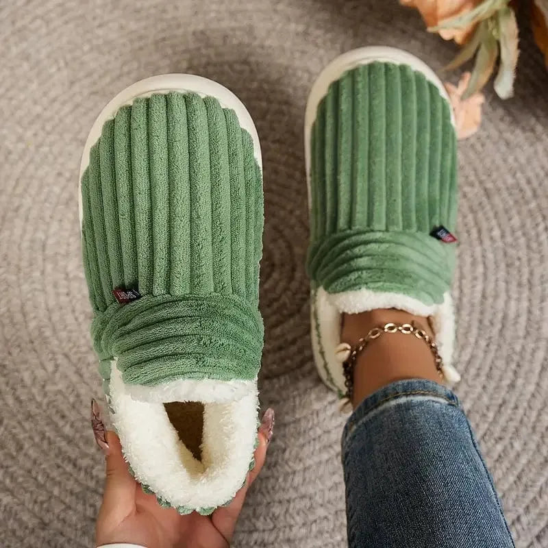 Warm Winter Slippers with Non-Slip Sole