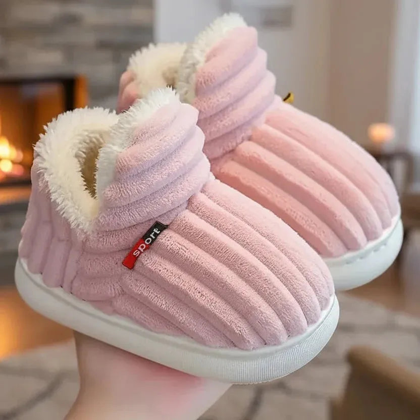Warm Winter Slippers with Non-Slip Sole