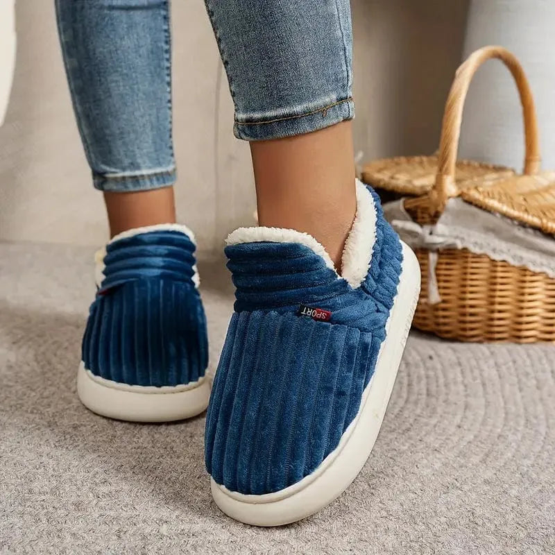 Warm Winter Slippers with Non-Slip Sole