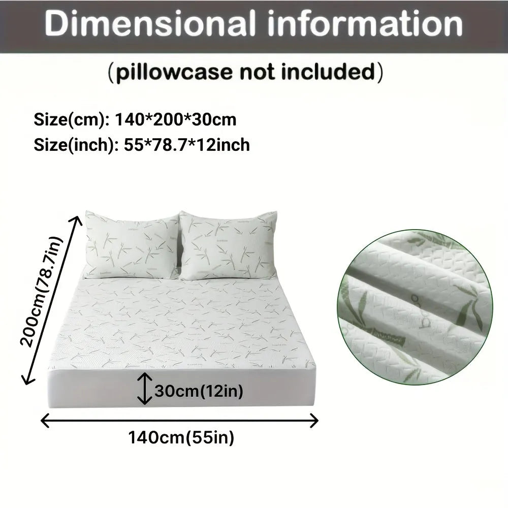 Waterproof Mattress Protector with Cooling 3D Air Layer