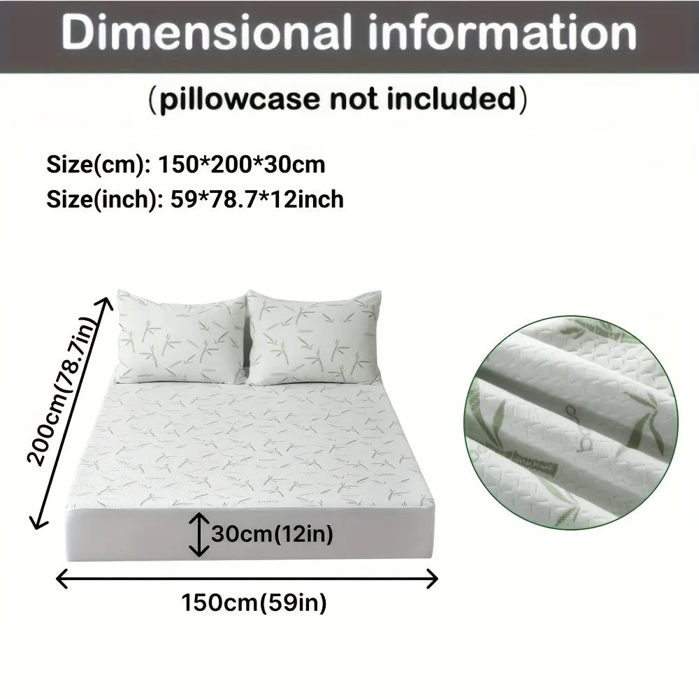 Waterproof Mattress Protector with Cooling 3D Air Layer