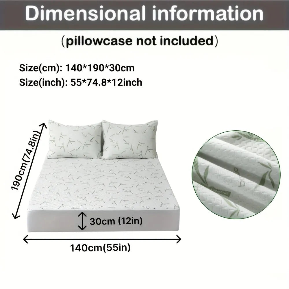 Waterproof Mattress Protector with Cooling 3D Air Layer