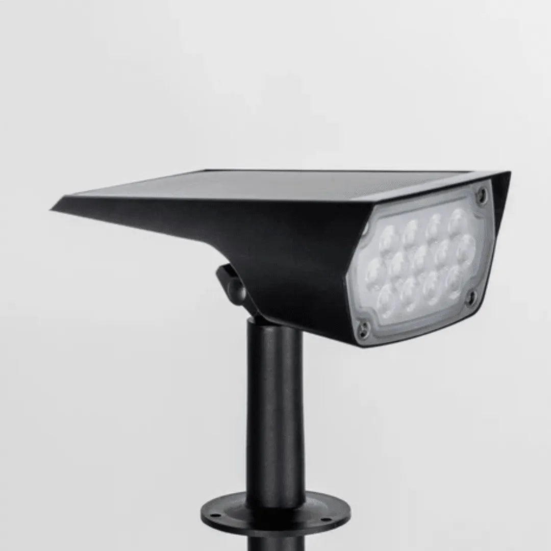 Waterproof Solar Garden Spotlight with Adjustable Head