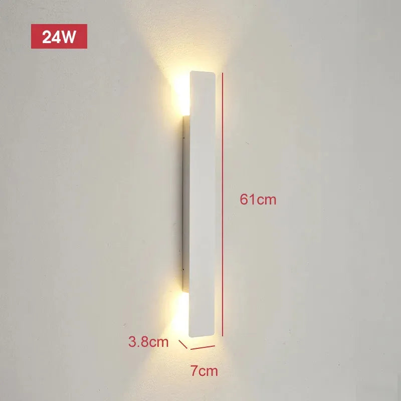 Weatherproof Aluminum LED Outdoor Wall Light