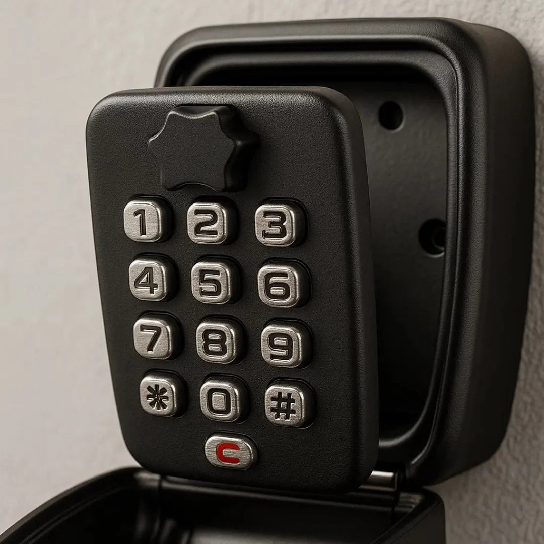 Weatherproof Metal Key Safe with Combination Lock
