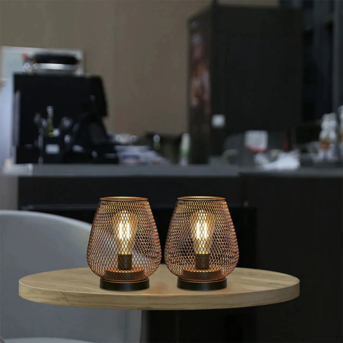 Wireless LED Lantern with Adjustable Brightness