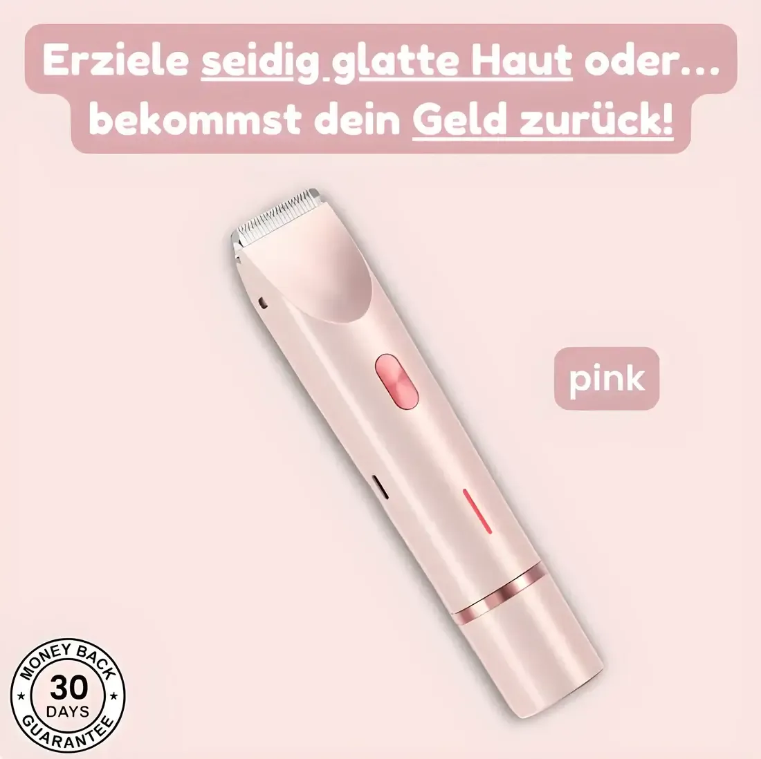 Women's 2-in-1 Gentle Shaver for Smooth Skin