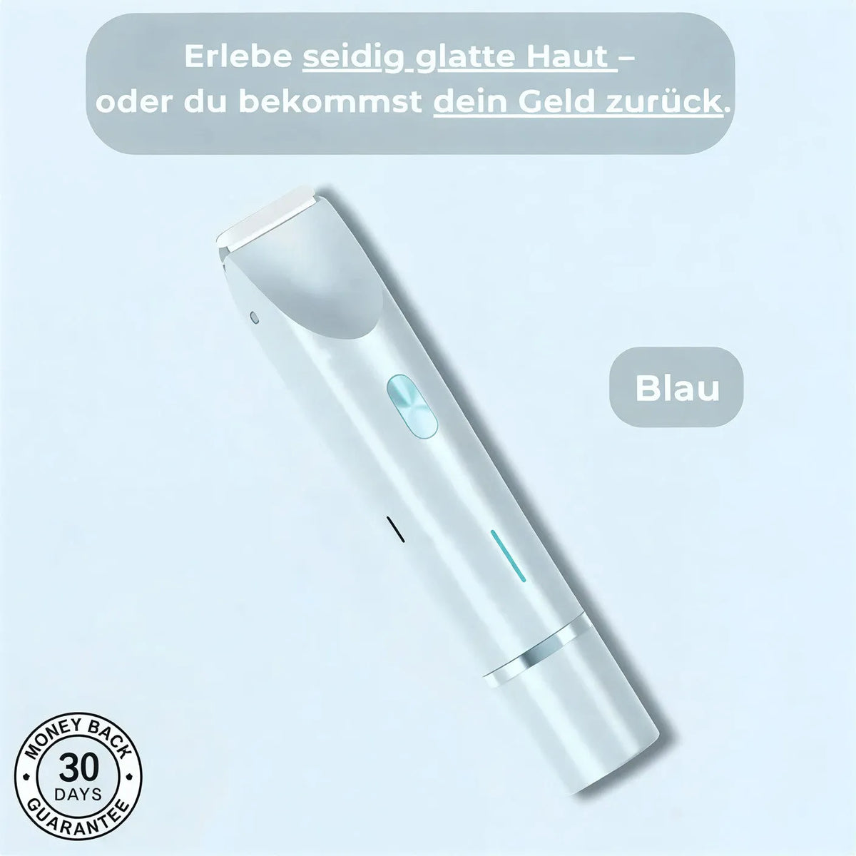Women's 2-in-1 Gentle Shaver for Smooth Skin