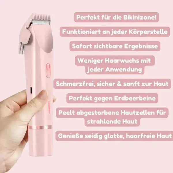 Women's 2-in-1 Gentle Shaver for Smooth Skin