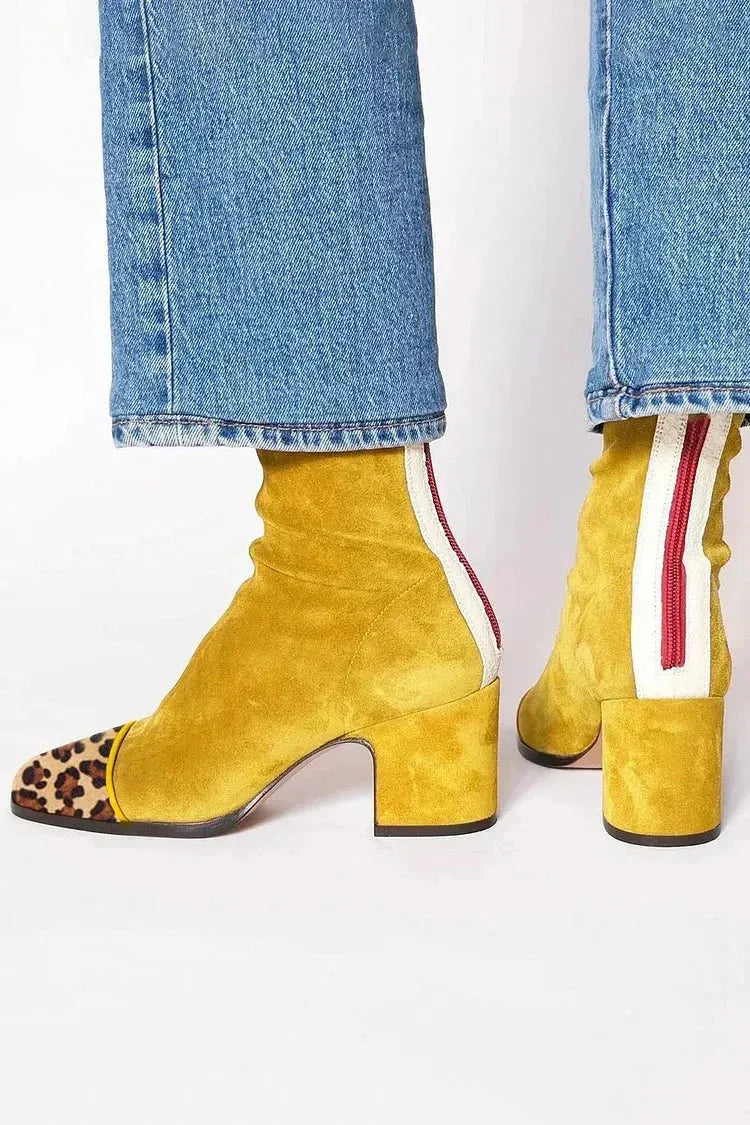 Women's Block Heel Ankle Boots for Stylish Everyday Wear