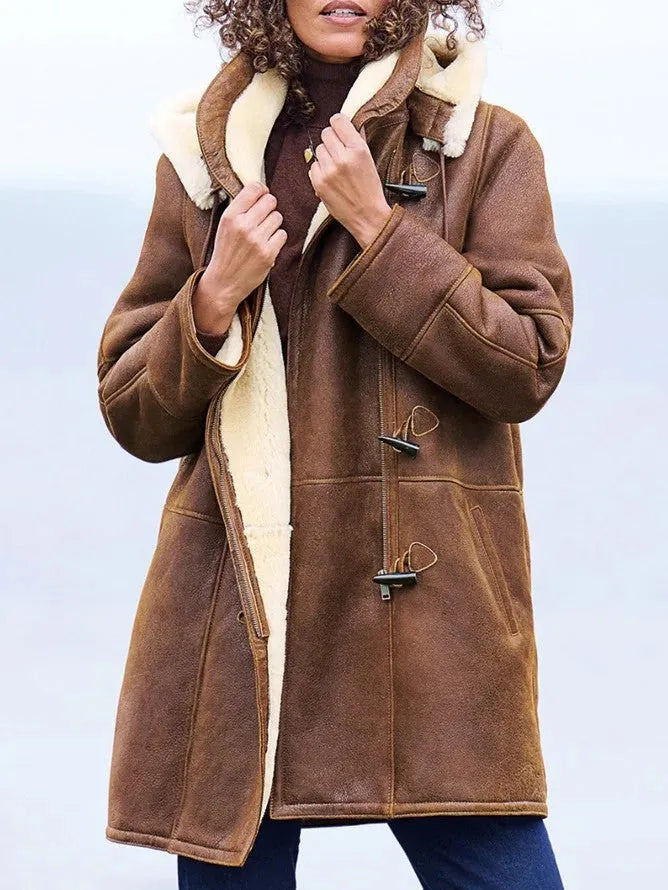 Women's Classic Winter Coat with Soft Lining