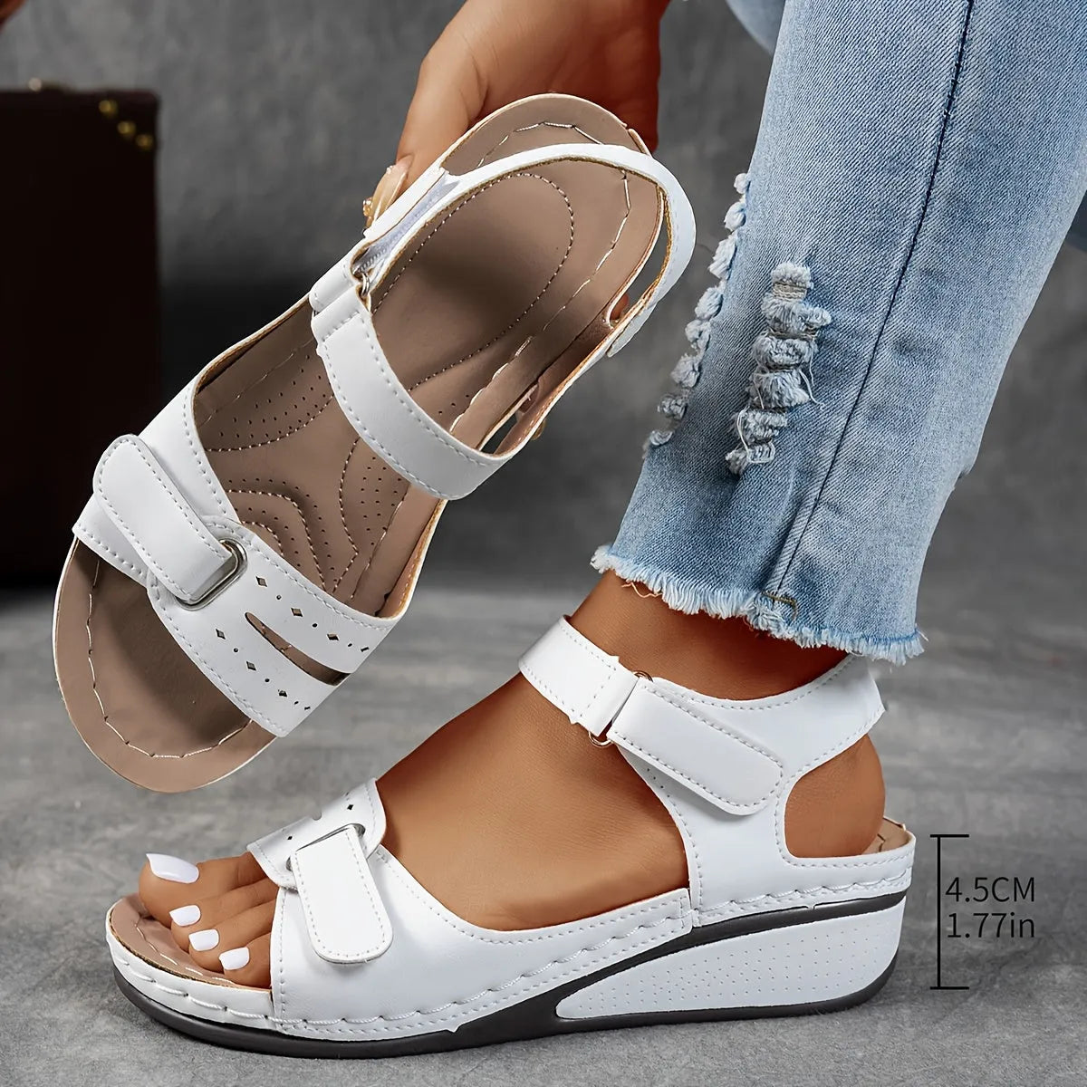 Women's Comfortable Ergonomic Sandals with Adjustable Straps