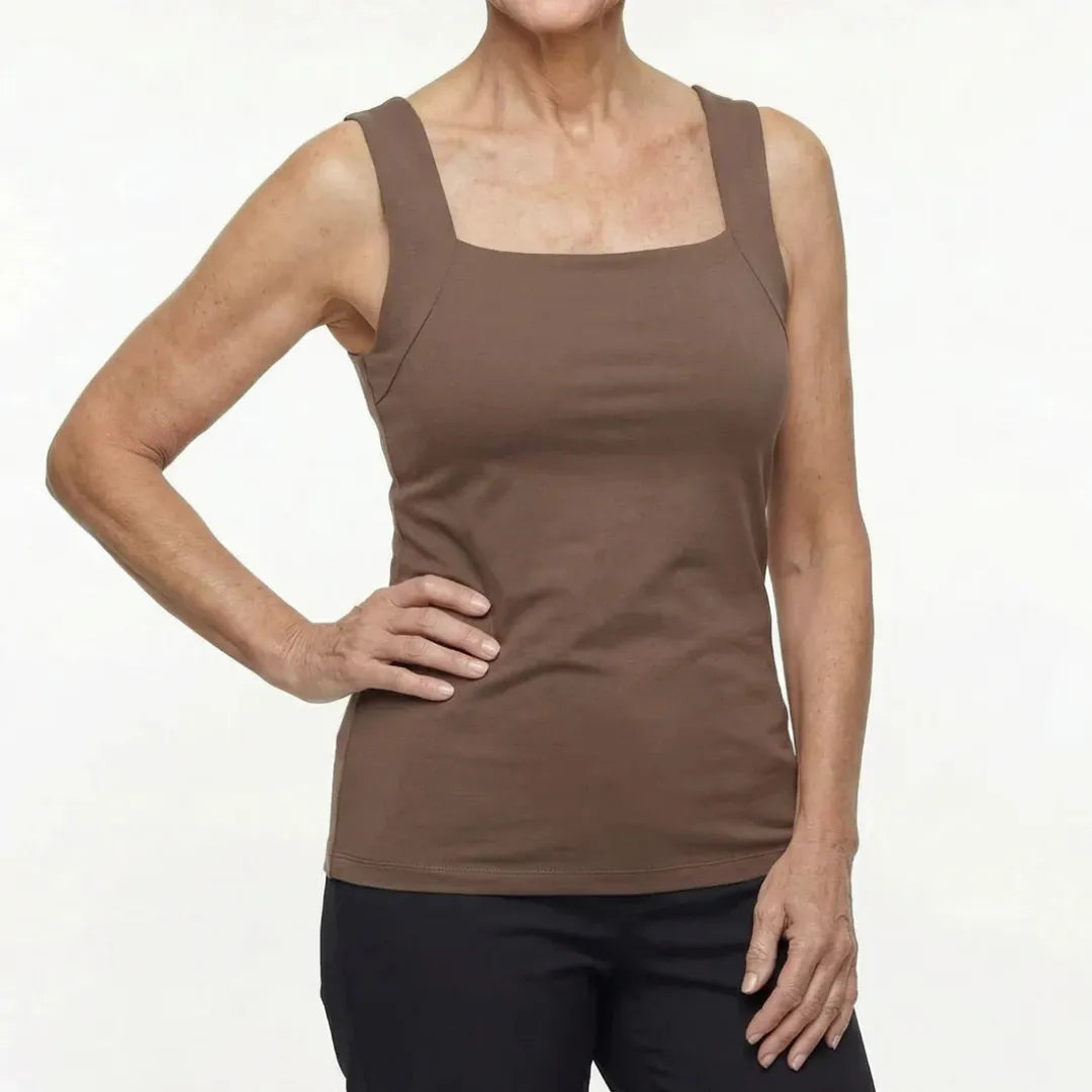 Women's Comfortable Support Top with Built-In Fit
