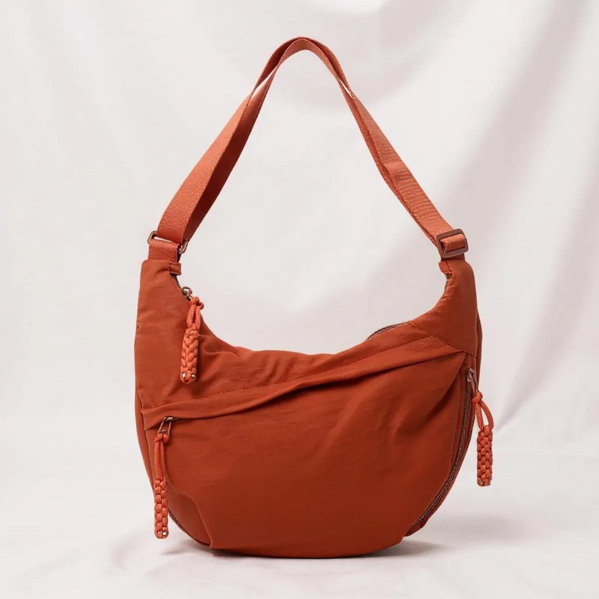 Women's Crescent Shoulder Bag with Adjustable Strap