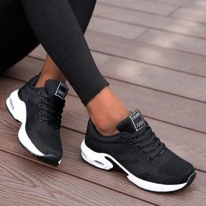 Women's Cushioned Sport Sneakers with Everyday Comfort Support