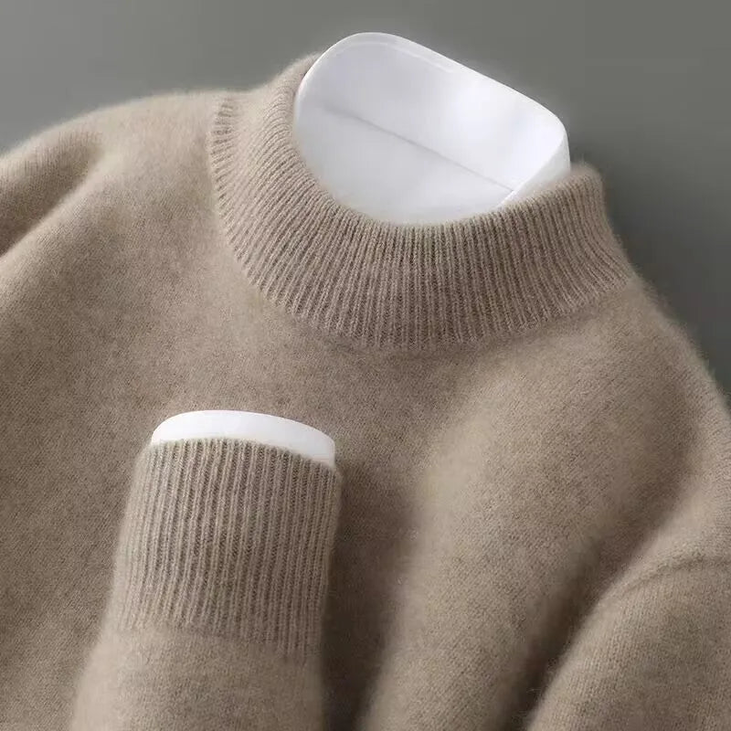 Women's Elegant Cashmere Turtleneck Sweater
