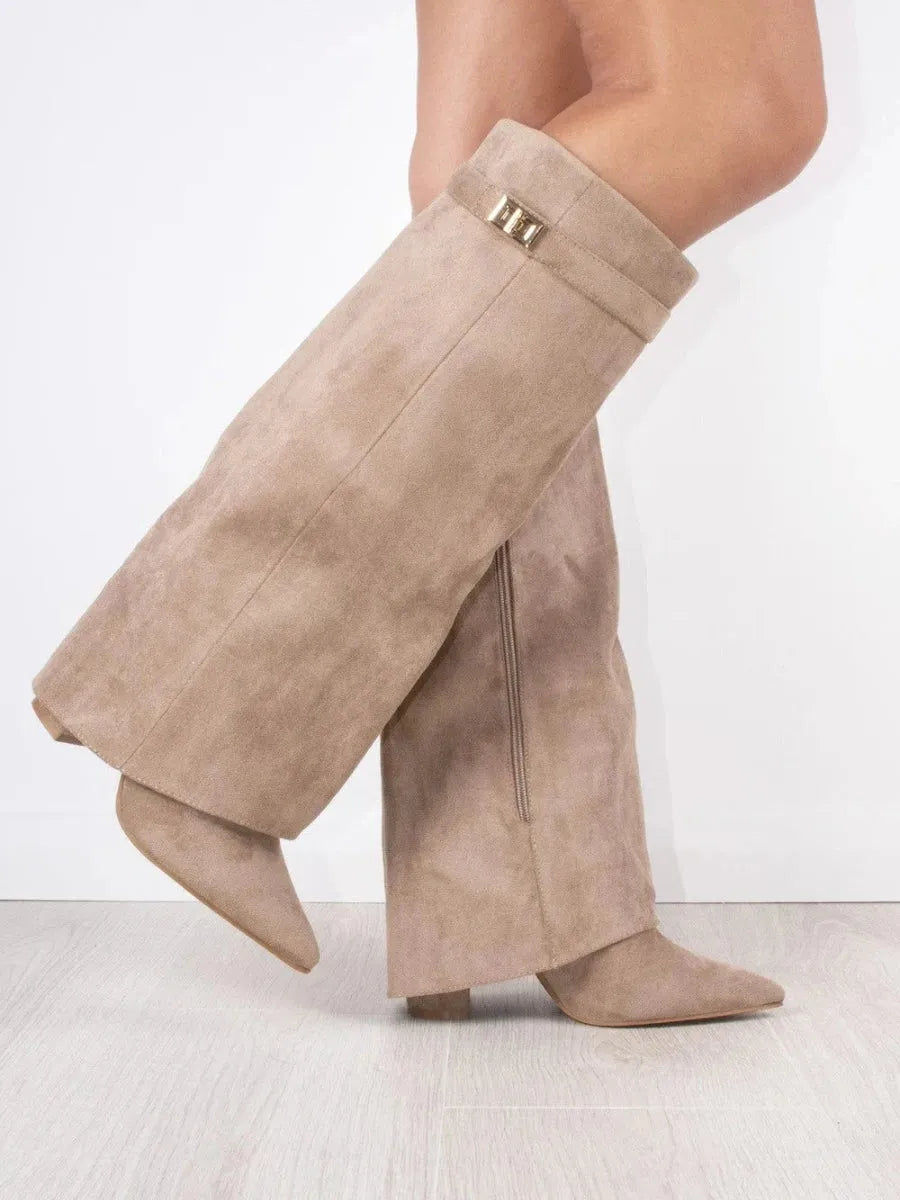 Women's Elegant High-Quality Shoes with Gold Details