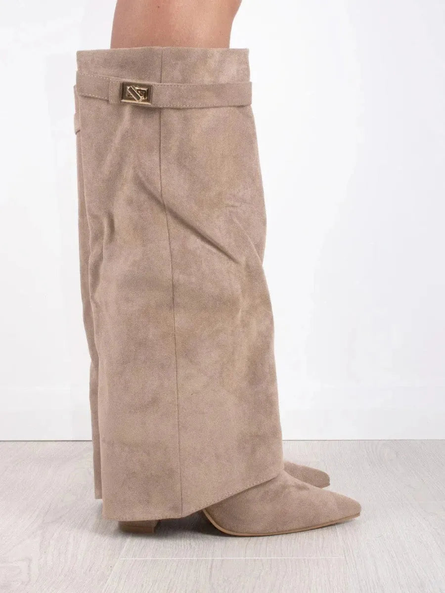 Women's Elegant High-Quality Shoes with Gold Details